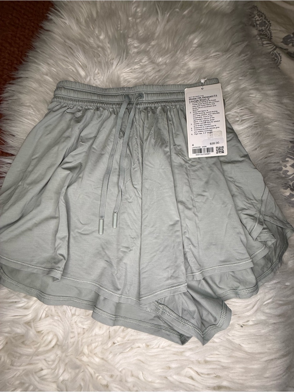 Lululemon modal lounge shorts nwt